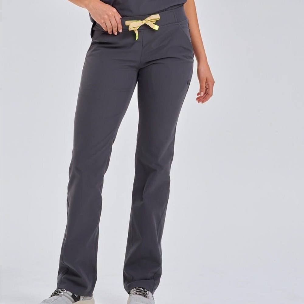 Medelita Argon Drawstring Gray Scrub Pants Size XS